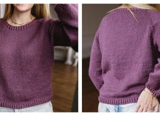Easy Street Sweater Free Knitting Pattern and Video Tutorial