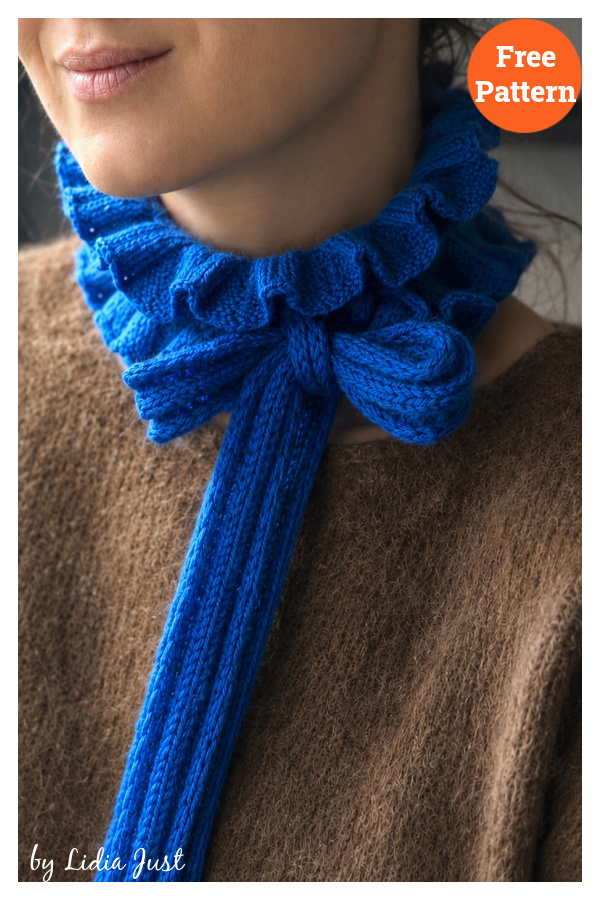Elisabeth Mini Scarf Free Knitting Pattern