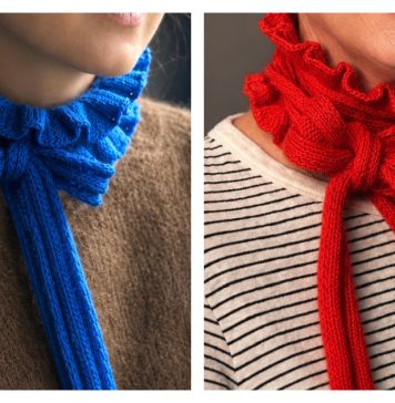 Elisabeth Mini Scarf Free Knitting Pattern