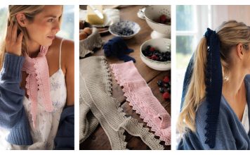 Frid Scarf Free Knitting Pattern