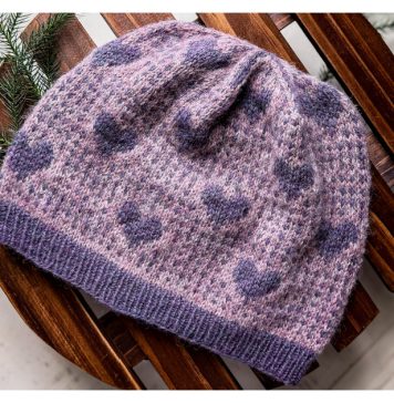 Heart Hat Free Knitting Pattern Heart Hat Free Knitting Pattern