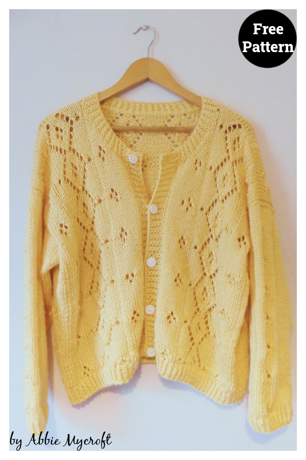 Honeyloop Cardigan Free Knitting Pattern