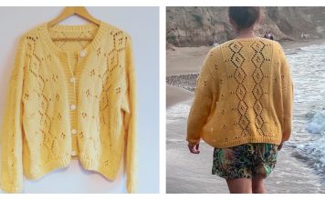 Honeyloop Cardigan Free Knitting Pattern Honeyloop Cardigan Free Knitting Pattern