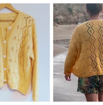 Honeyloop Cardigan Free Knitting Pattern