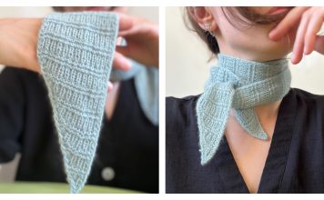 Luksusik Scarf Free Knitting Pattern
