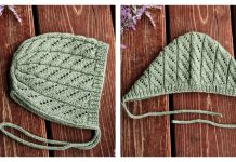 Lydia Bonnet Free Knitting Pattern