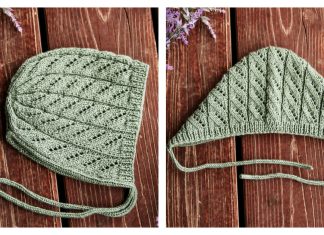 Lydia Bonnet Free Knitting Pattern
