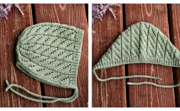 Lydia Bonnet Free Knitting Pattern