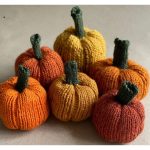 Mini Pumpkins Free Knitting Pattern