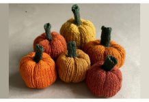 Mini Pumpkins Free Knitting Pattern