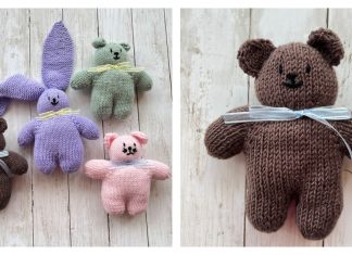 Baby Animals Free Knitting Pattern