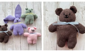 Baby Animals Free Knitting Pattern