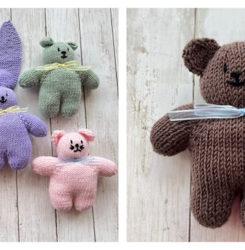 Baby Animals Free Knitting Pattern Baby Animals Free Knitting Pattern