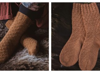 Nutmeg Socks Free Knitting Pattern