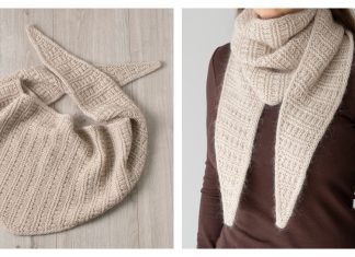 Pure Silver Scarf Free Knitting Pattern