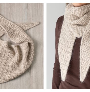 Pure Silver Scarf Free Knitting Pattern