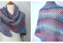 Quiet Harbor Shawl Free Knitting Pattern and Video Tutorial