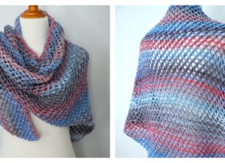 Quiet Harbor Shawl Free Knitting Pattern and Video Tutorial
