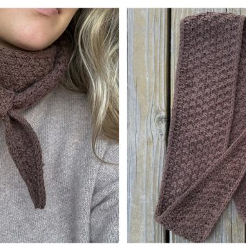 Sage Scarf Free Knitting Pattern