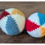 Short Row Beach Ball Free Knitting Pattern