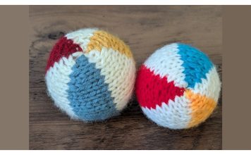 Short Row Beach Ball Free Knitting Pattern Short Row Beach Ball Free Knitting Pattern