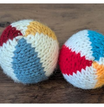 Short Row Beach Ball Free Knitting Pattern Short Row Beach Ball Free Knitting Pattern