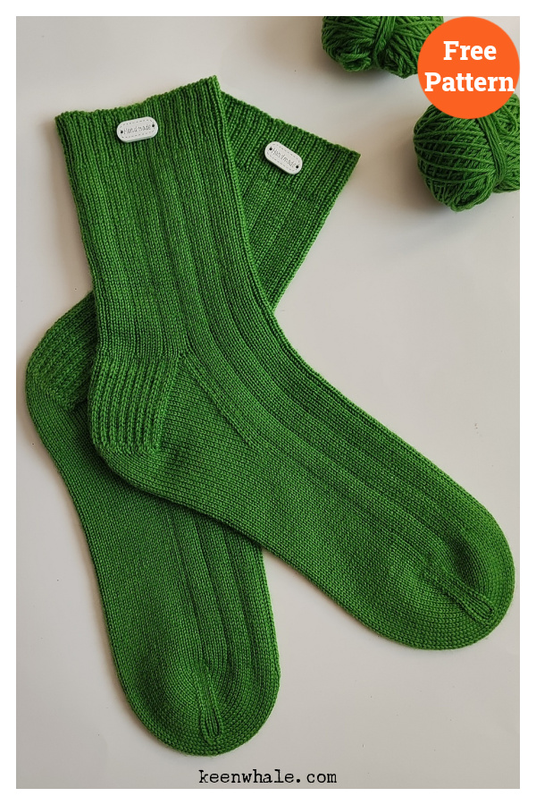 So Comfy Socks Free Knitting Pattern