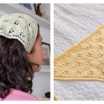 Sun Bandana Free Knitting Pattern