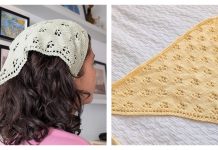 Sun Bandana Free Knitting Pattern Sun Bandana Free Knitting Pattern