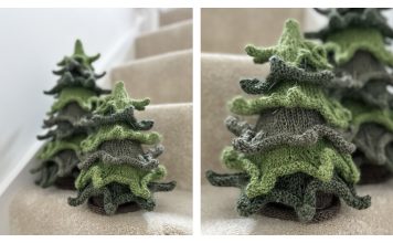 The Christmas Pine Free Knitting Pattern The Christmas Pine Free Knitting Pattern
