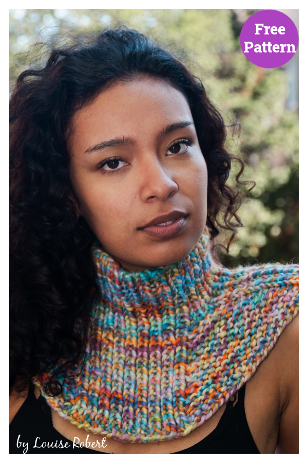 Alizé Cowl Free Knitting Pattern