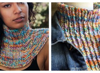 Alizé Cowl Free Knitting Pattern