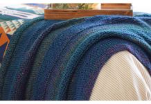 Alpine Tweed Boucle Blanket Free Knitting Pattern Alpine Tweed Boucle Blanket Free Knitting Pattern