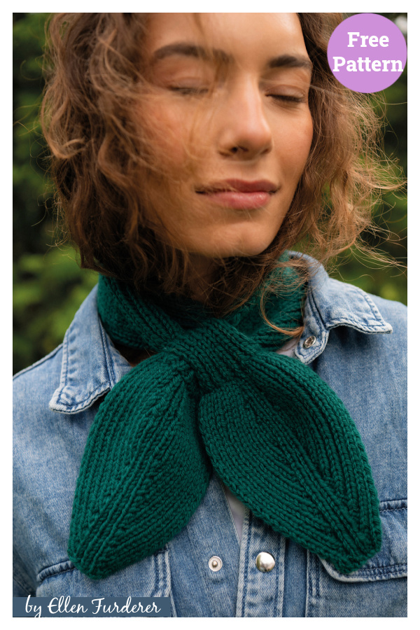 Camogli Scarf Free Knitting Pattern