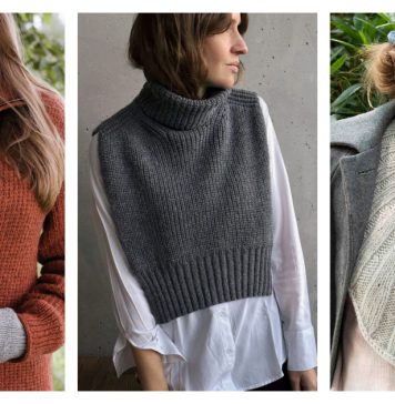 10+ Cozy Collar Knitting Patterns