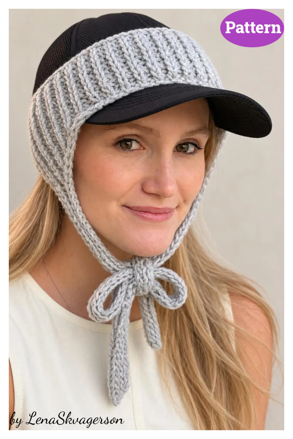 Cozy Earflap Headband Knitting Pattern
