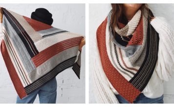 Curator Wrap Free Knitting Pattern