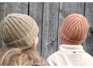 Elin Hat Free Knitting Pattern