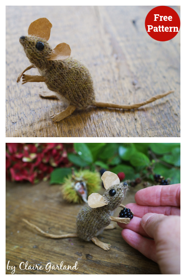 Harvest Mouse Free Knitting Pattern