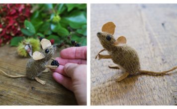 Harvest Mouse Free Knitting Pattern