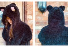 Hooded Cat Cape Free Knitting Pattern Hooded Cat Cape Free Knitting Pattern