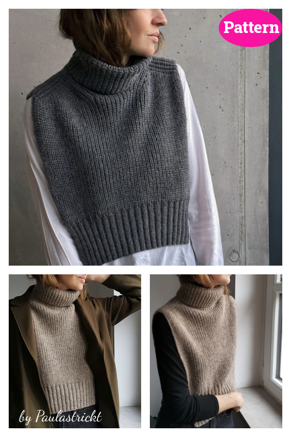 JACQUES Collar Knitting Pattern