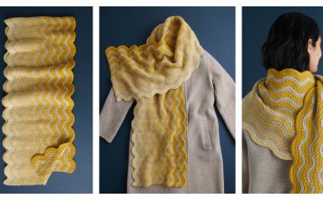 Meander Wrap Free Knitting Pattern Meander Wrap Free Knitting Pattern