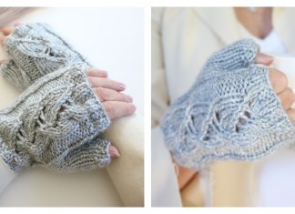 Poetcore Fingerless Gloves Free Knitting Pattern