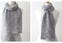 Posy Scarf Free Knitting Pattern Posy Scarf Free Knitting Pattern