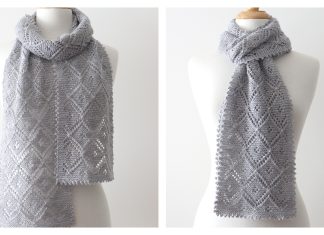 Posy Scarf Free Knitting Pattern