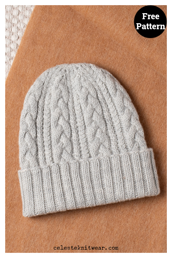 Rope Bridges Hat Free Knitting Pattern
