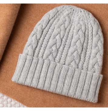 Rope Bridges Hat Free Knitting Pattern