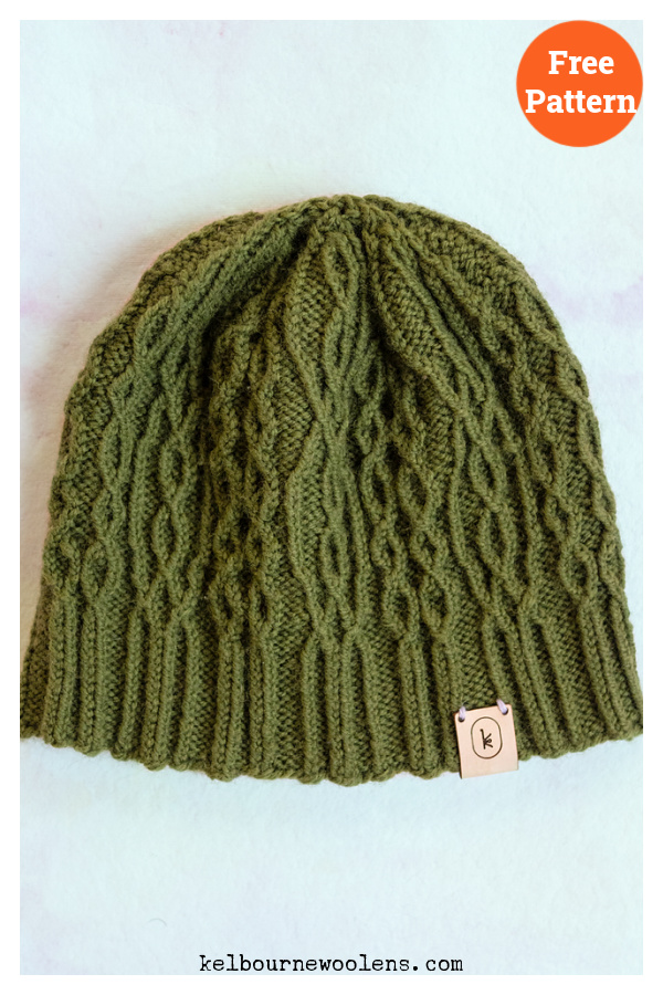Rosalind Hat Free Knitting Pattern