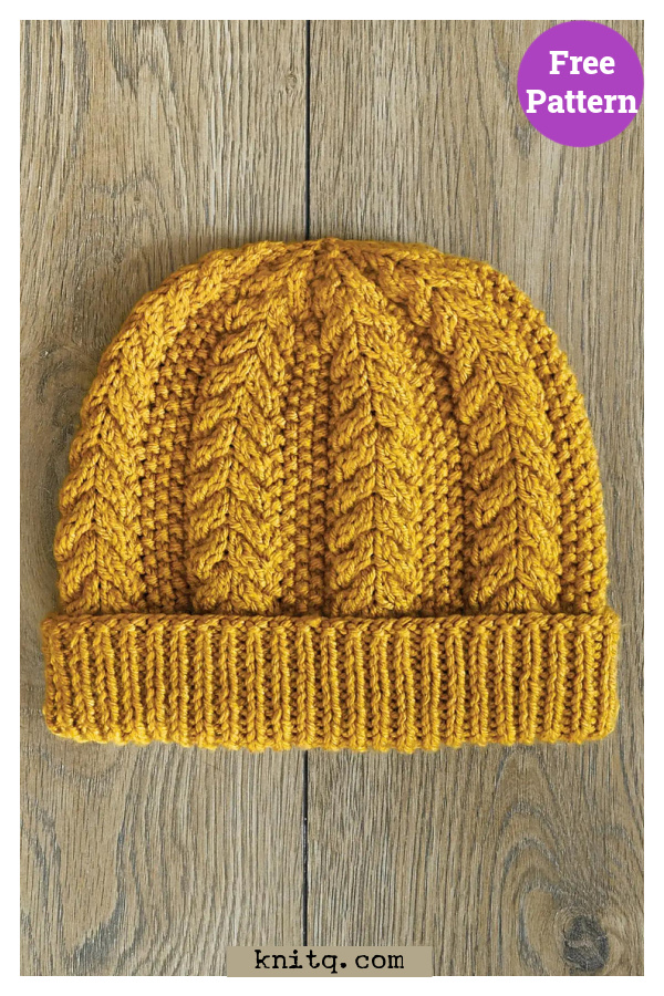 Rusk Beanie Free Knitting Pattern